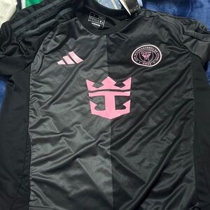 adidas Black and Pink Jersey